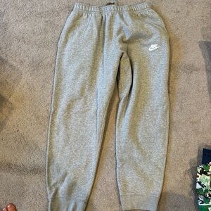 Nike Gray Tapered Sweatpants